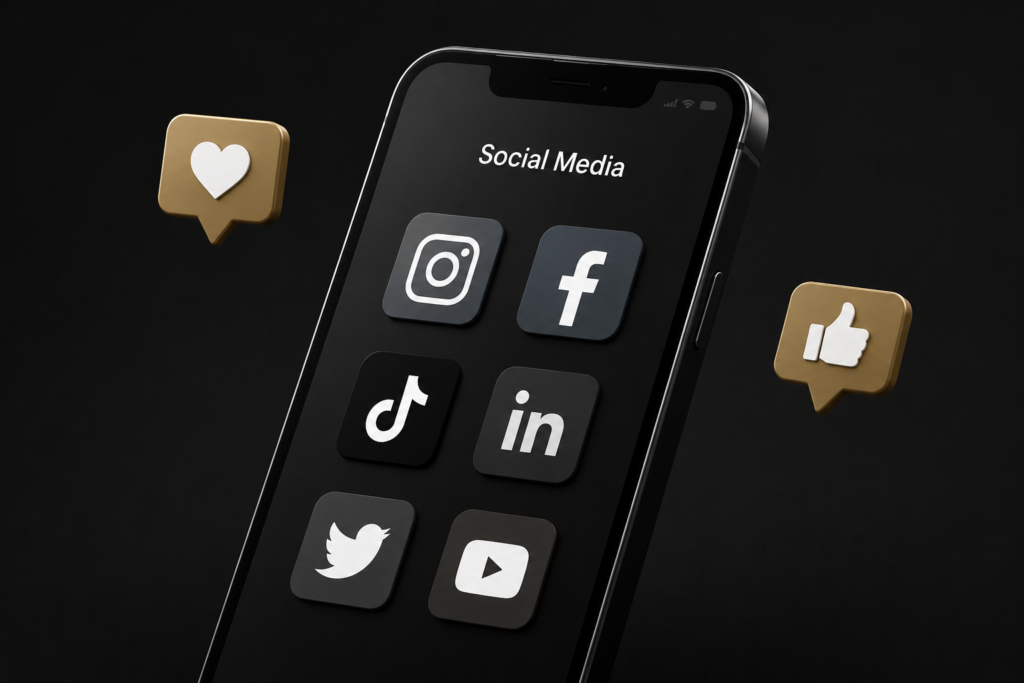 social media marketing image